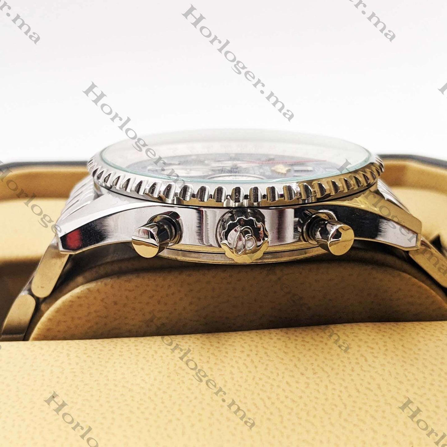 Breitling Navitimer Silver Black Dial